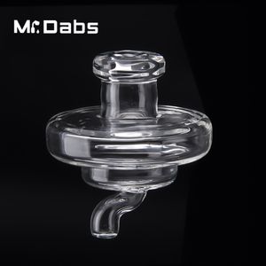 DHL Glass Carb Cap Accessori per fumatori 34mm Dia Round Ball Dome UFO Carbcap per quarzo Thermal Banger Glass Bong