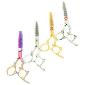 6.0inch Meisha Hair Shearning Shears Tesouras Berber Scissors JP440Cヘアカットはさみの理髪はさみの美容ツール、HA0267