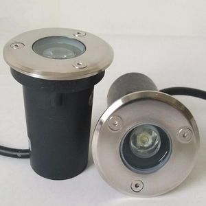 Gratis Shipping Ny IP68 3W Vattentät LED Underground Light Outdoor Ground Garden Path Floor Buried Yard Spot Landscape