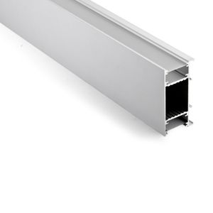 10 x 1m insiemi / lotto U profilo di alluminio tipo per barra luminosa a led e alluminio ha condotto il profilo per illuminazione a parete