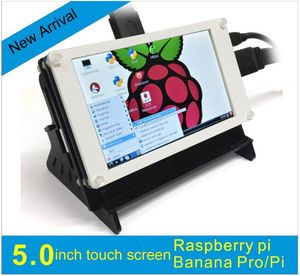 Wholesale raspberry lcd display resale online - Freeshipping inch TFT LCD Display Module with USB Touch Control for Raspberry Pi B B Banana Pi Beaglebone Black Pidora Raspbian linux