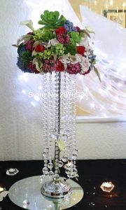 arcrylic boncuklu yeni dekore edilmiş düğün sahneleri kristal sütunlar