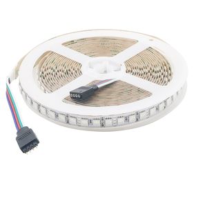 50m 12V 120led / m 5050 Singelrad Flexibel LED-band Ljus DC12V Flexibel LED-tejp IP20 Non Vattentät RGB / Vit / Varm Vit