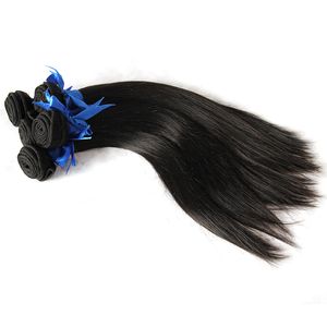 Cabelo Humano Weave Não Transformados Virgem Do Cabelo Humano Tecelagem 500g 5 pcs 100% Cabelo Humano Weave Natural Cor Preta 1b