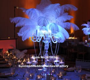 Lüks sıcak satış şeffaf akrilik artical çiçek standı / düğün centerpiece için düğün centerpiece