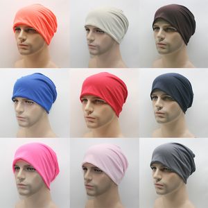 16 Candy Colors Men Women Cotton Beanies Warm Soft Knitted Caps Spring Winter Skull Cap Hats Gorro Hip Hop Punk Pile Cap for Unisex