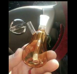 Mini Gourd Hookah Glas Bongs Tillbehör, Vattenrör Glas Bongs Hooakahs Två funktioner för oljeplattor glasbonar