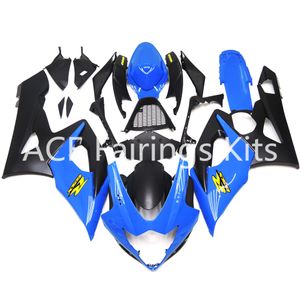 3 kostenlose Geschenke Neue Suzuki GSXR1000 GSXR 1000 K5 2005 2006 05 06 ABS Blaues Motorradverkleidungsset Karosserie