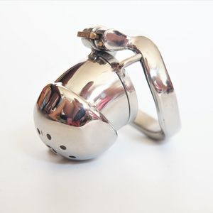 Design Stainless Steel Chastity Belt Male Device Metal Penis Lock Cage Ring Fetish Sex Toys