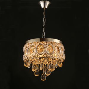 Vintage K9 Crystal Chandelier Traditional Gold Chandelier Lighting bohemian crystal chandelier Hanging lamps for Hotel Living room