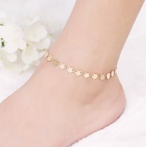 silver heart ankle bracelet - Buy silver heart ankle bracelet with free shipping on YuanWenjun