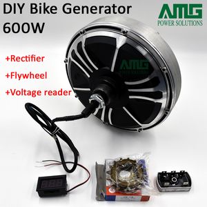 600W 12V low speed brushless permanent magnet generator without hub for exercise / emergency, home DIY generator