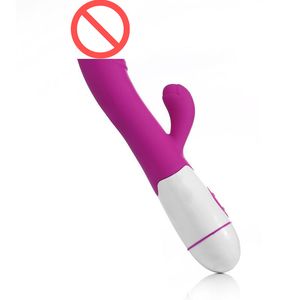 Multispeed-Kaninchen-Vibrator-Dildo G-Punkt Klitoris-Massagegerät Weiblicher Orgasmus-Sex-Spielzeug # R92