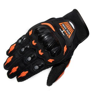 New Quality Motorcycle Racing Protective Gears Gloves Green Orange Red Colors Motoqueiro Luva Motorbike Motocross Moto Guantes242k