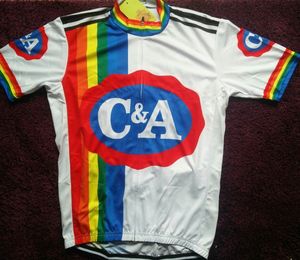 204 CA MERCKX MENS ROPA CICLISMOサイクリングジャージーMTBバイク衣料品自転車服ユニフォームサイクリングジャージ2XS-6XL D1