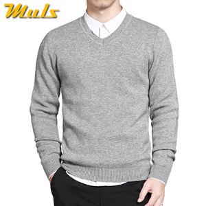 Spring Homme Pull Pullovers Style Simple Coton tricoté V tanné V tankers Caucheuses Caucheuses minces Homme Tricot Bleu Rouge Noir M-4XL