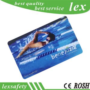 China Technology Print 100pcs/lote FM11RF08 Plástico fino IC Promotional Smart Card 13.56MHz ISO14443A cartões PVC de associação