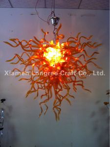 Ceiling Chandeliers Light Home Villa Decoration 100% Mouth Blown Borosilicate Glass LED Chandelier