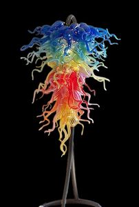 Pendant Lamps 100% Mouth Borosilicate Wholesale Pretty Led Light European Style Murano Hand Blown Glass Chian Chandelier