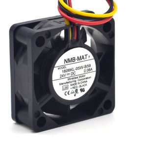 La nuova ventola a tre linee 1606KL-05W-B59 40 15 4CM 24V 0,08A per NMB-MAT 40*40*15mm