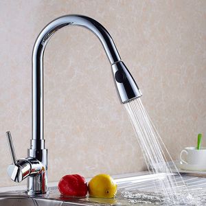 Cheap Home Coming !!! Best Kitchen Faucet with Pull out /pull down / 360° Rotatable Chrome Sink Mixer Tap HS305