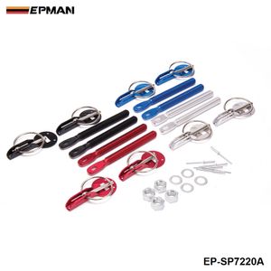 EPMAN Aluminium Hood Pin Kit Flip Hoge prestaties voor Chevy Ford GM Universal Fit Hot Rod Muscle Racing Cars EP SP7220A