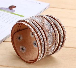 10 Colors New Unisex Multilayer Leather Bracelet Christmas Gift Charm Bracelets Vintage Jewelry For Women Pulsera 2017 G33