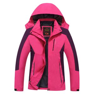 Partihandel- 2016 New Fashion Womens Jacket Multifunktionsaktivitet Huven Casual Jacket Women Outwear High Quality 6 Color Women Clothing