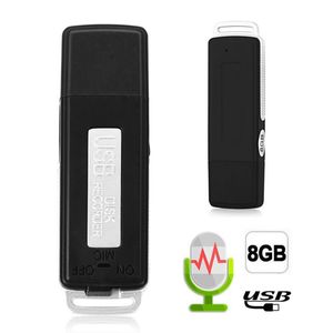 Mini 8 GB USB Flash Sürücü ses kaydedici 4 GB USB Disk Dijital Ses Kaydedici Taşınabilir Mini Kayıt Dictaphone