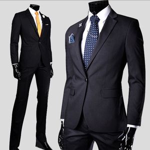 Wholesale Wedding Men Suits Business Formal Mens Suits Blazer Groom Tuxedos Wedding Groomsman Jackets trousers