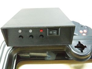 Quadro de matrícula de carro australiano com placa de cobertura de carro de controle remoto198d
