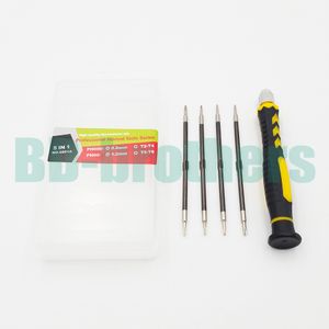 5 in 1 NO. 8801A Combination Screwdriver Set Key High CR-V Magnetic Screwdrivers Kit T2 T4 T5 T6 PH00 PH000 0.8 1.2 Pentalobe 50set