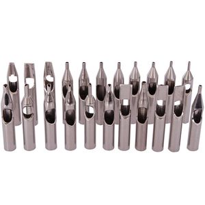 Wholesale tattoo nozzles tips resale online - Stainless Steel Tattoo Tips Kit Tattoo Nozzle Tips Mix Set For Tattoo Needles Accessories