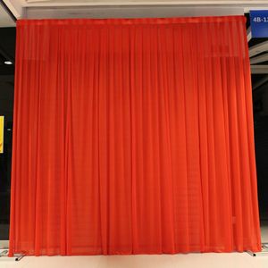 Party Decoration Background Drape Wall Valane Backcloth For Festival Celebration Wedding Stage Performance Backdrop Practical Silk Cloth Curtain 70by2 KK