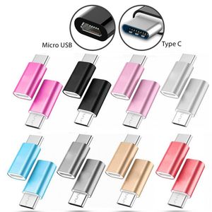 Type C Male to Micro USB Female Adapter Converter Connector USB-C For Samsung galaxy s8 plug note 5 lg g5