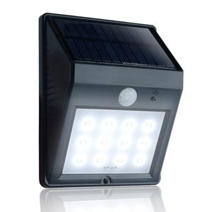 SOLAR Lampor 12 LED Outdoor Wireless Energy Powered Motion Security Night Lights Auto avstängning Garden Lamp med aktivitetssensor