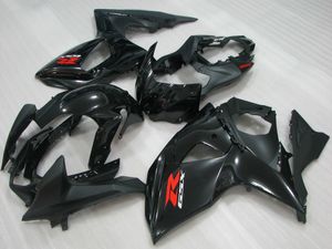 Injektionsgjutningsmaskin för Suzuki GSXR1000 09 10 11-15 Glansiga svarta Fairings Set GSXR1000 2009-2015 OT08