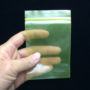 Sacos de embalagem de embalagem de plástico de 100pcs/paco