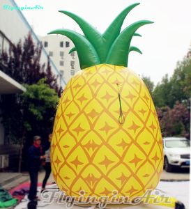 5m gigantyczny żółty ananas nadmuchiwany ananas inflacyjny owoc na imprezę plenerową/bar