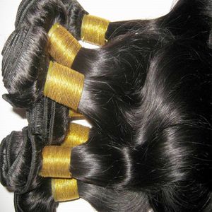 Baixo preço Virgin Malaysian Hair por atacado 10 pçs / lote 1kilo pacote grande negócio de seda de seda de Wews humanos
