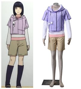 Naruto Hyuga Hinata Cosplay kostym