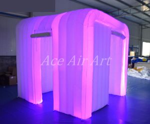 Langlebiges, schönes aufblasbares Fotokabinengehäuse mit Lichtern, Cabina Air Selfie-Kiosk für Hochzeitsfeier, angeboten von Ace Air Art