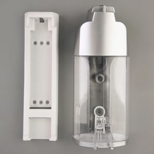 Daldırılmayan Tasarım Tek Kafa Tuvalet Duvarı Montajlı ABS Dikinleyici Duş Şampuan Dispenser