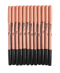 E 새로운 도착 1 세트 = 12PCS 3 색 maquiagem 눈 이마 Menow 메이크업 더블 기능 컨실러 연필이 maquillaje 선택하는 방법