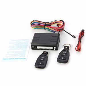 2016 Universal Car Auto Remote Central Kit Door Lock Locking Vehicle Nyckelfritt Entry System med LED -indikator Remote Controllers