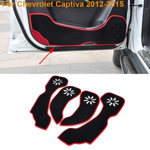 2 Cores Car Styling Protetor De Proteção De Proteção Side Pad Protected Anti-Kick Tapete Capa Para Chevrolet Captiva 2012-2015