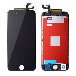 Kvalitet LCD -skärmpanel Touch Digitizer Frame Assembly Reparation för iPhone 6S 6Splus Digitizer Replacement med kamerahållare