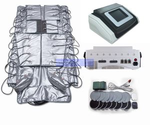 3 in 1 pressotherapy machine infrared heat slimming wrap clothes pressure massage blood circulation EMS Electric Muscle Stimulation