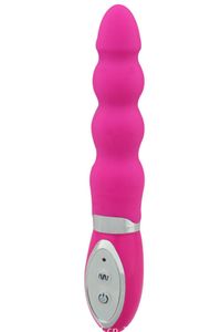 Rose lila 10-Gang-Vibrator Jack Dildo G-Punkt Klitoris-Massage weibliches Sex-Spielzeug # T701