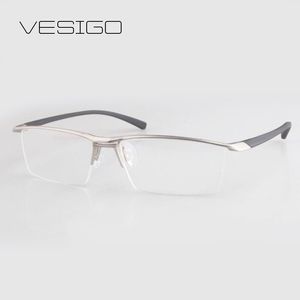 Toptan Satış - 2016 Moda Titanyum çerçevesiz gözlük çerçevesi Marka Erkek Gözlük takımı okuma gözlüğü P9112